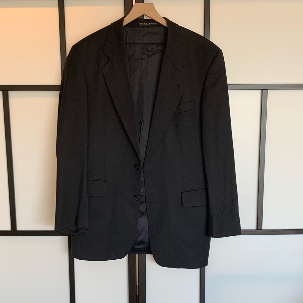 Hugo‎ Boss Vintage Wool blazer. Made is USA. Size 42 L